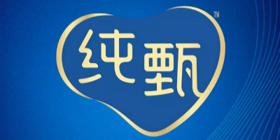 純甄酸奶更換新LOGO設計