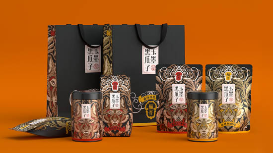 中國風(fēng)瓜子包裝設(shè)計禮盒裝_高瑞品牌_北京京包裝設(shè)計